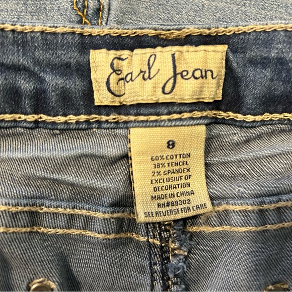 Earl Skinny Blue Jeans - Picture 6 of 7